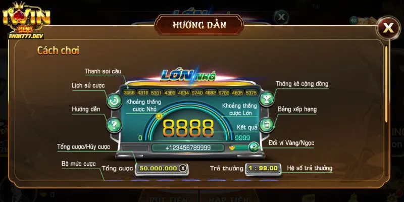 Game Lớn/Nhỏ Iwin Trải Nghiệm Game Đổi Thưởng Online Hấp Dẫn 2 Tổng quan chi tiết về tựa Game Lớn/Nhỏ iWin