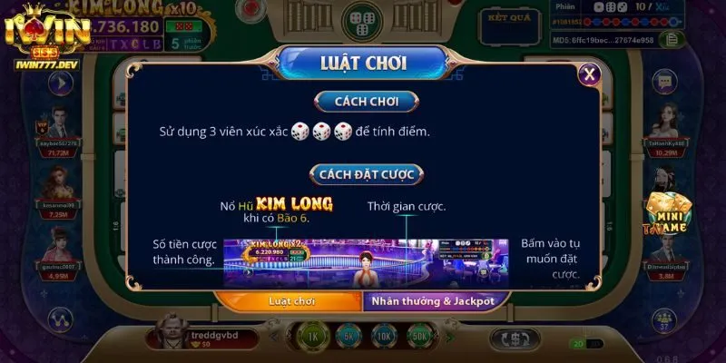 Game Sicbo iWin Cách Thức và Chiến Lược Hiệu Quả Cho Tân Thủ 4 Lợi ích khi chơi Game Sicbo iWin