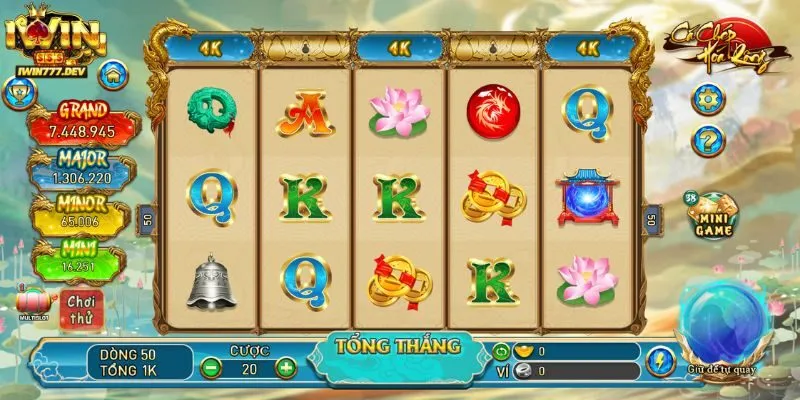 Kinh Nghiệm Chơi Slots Cá Chép Hóa Rồng Cho Người Mới 2 Tổng quan chi tiết về tựa game Cá Chép Hóa Rồng iWin