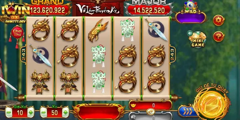 Kỹ Năng Chơi Slots Võ Lâm Truyền Kỳ Iwin Mới Nhất 2025 2 Giới thiệu về trò chơi slots Võ Lâm Truyền Kỳ iWin